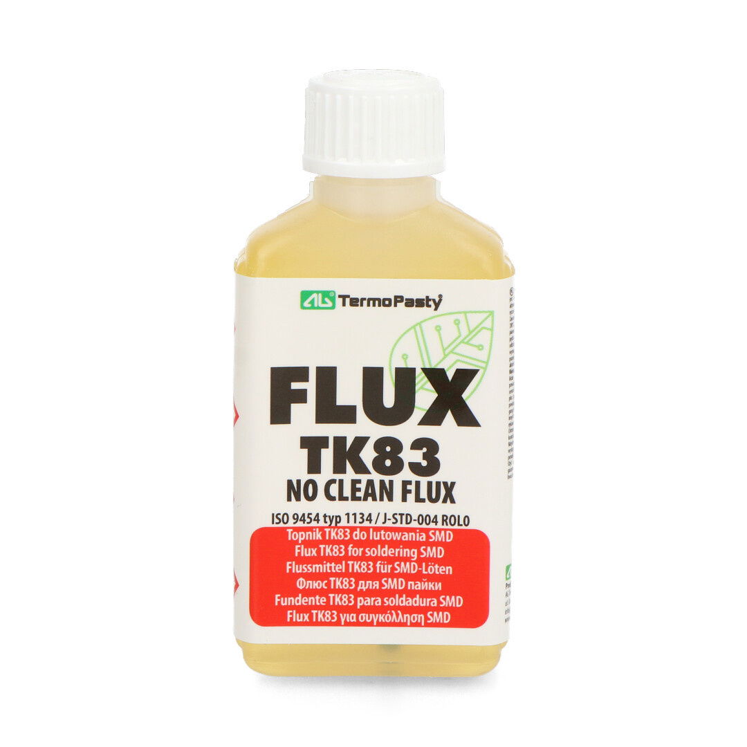 Topnik Flux TK83 z pędzelkiem do lutowania SMD - 50ml